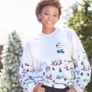 Disney 2021 Holiday Mickey and Friends Snow  Much Fun Spirit Jersey